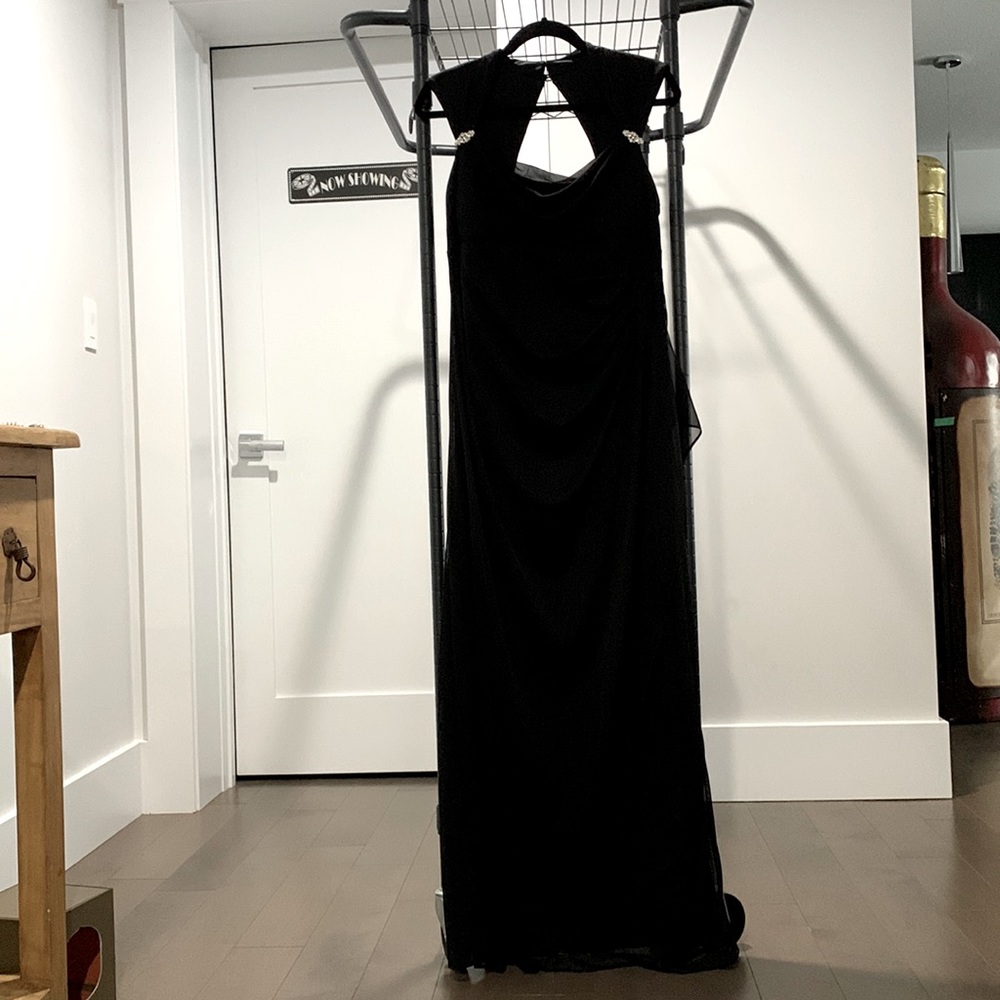 Scarlett Nite, black formal dress, size: 14